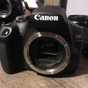 Canon t7 t41 & 18-55mm 35-80mm 75-300mm 70-300mm